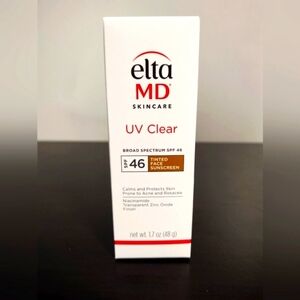 🔥EltaMD UV Clear Tinted Broad-Spectrum SPF 46 1.7 oz EXP 7/2027 NWT